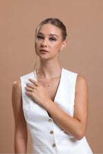 Doğal İnci 0,76 Karat Pırlantalı Kolye | | Birinci1926