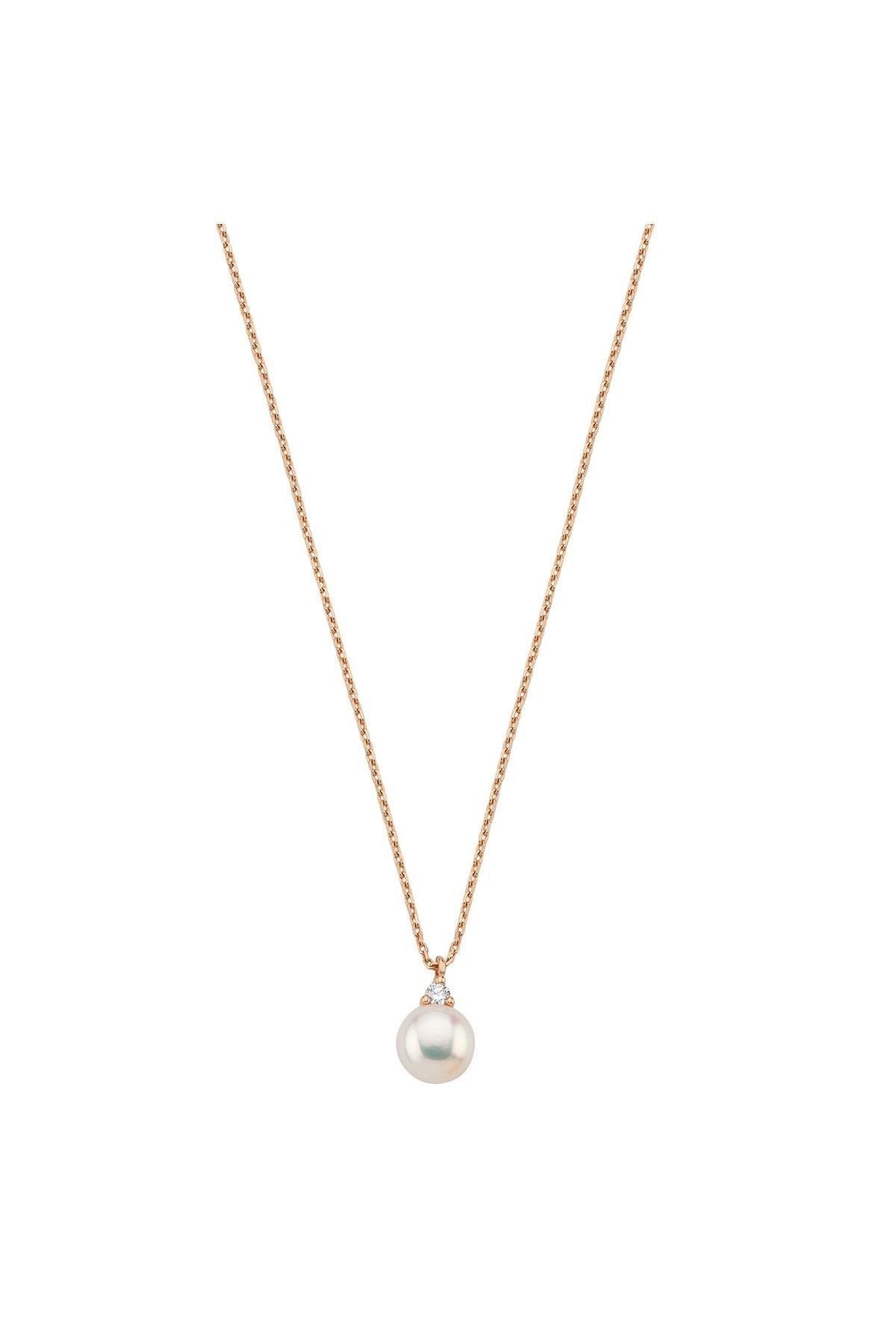 Doğal İnci 0,76 Karat Pırlantalı Kolye | | Birinci1926