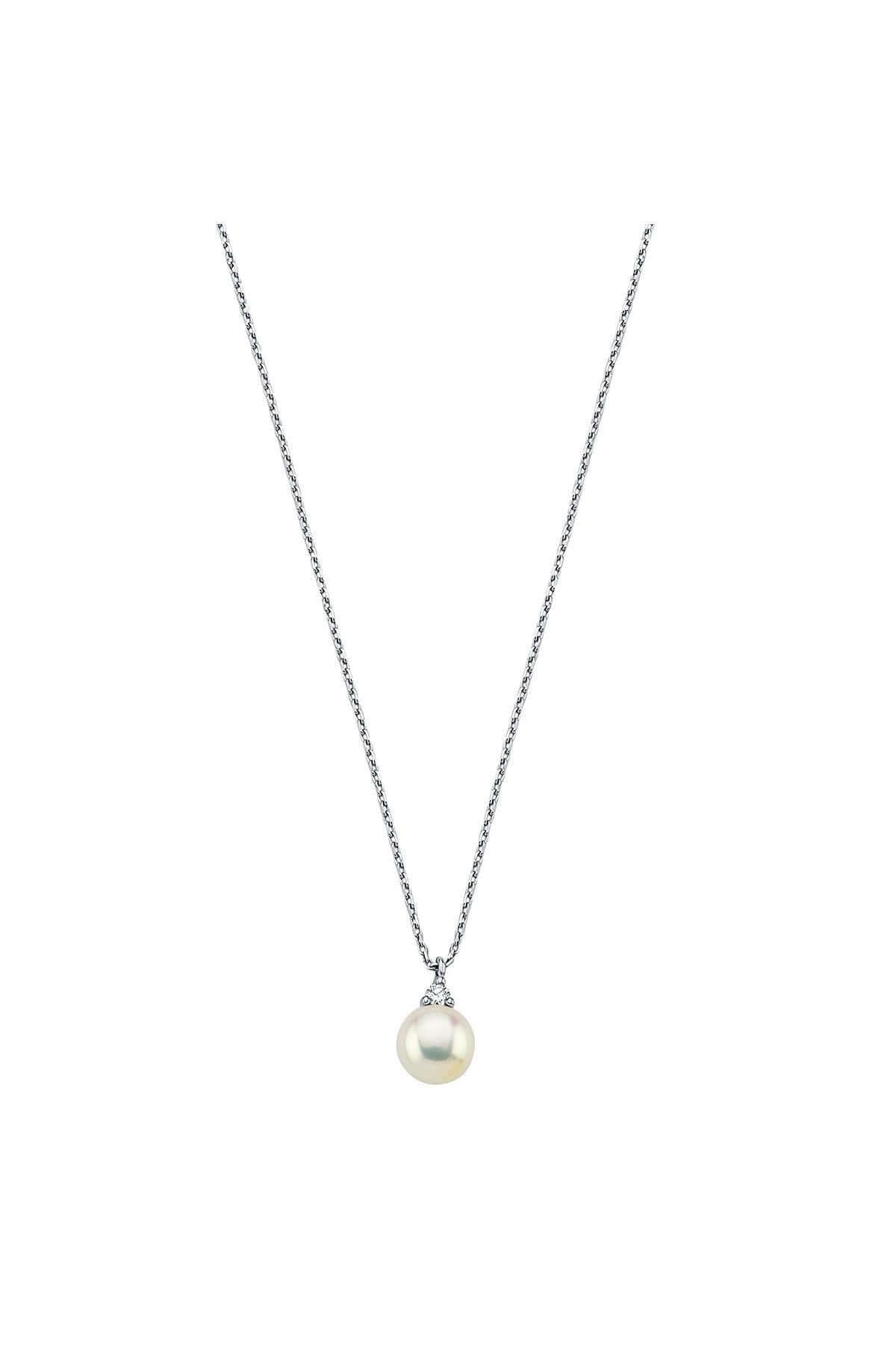 Doğal İnci 0,76 Karat Pırlantalı Kolye | | Birinci1926