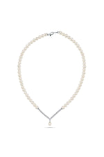 Zirkon Taşlı Suyolu Doğal İnci Kolye | | Birinci1926