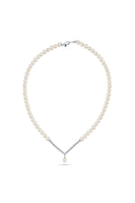 Zirkon Taşlı Suyolu Doğal İnci Kolye | | Birinci1926