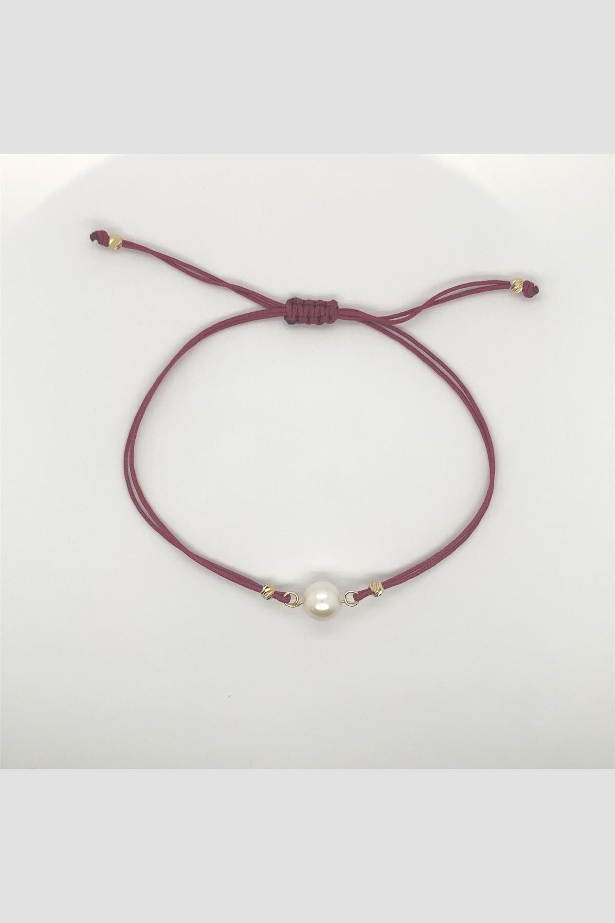 Doğal İncili Şans Bilekliği