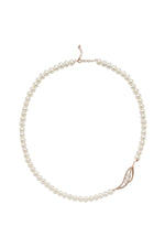 Yaprak Taşlı Doğal İnci Kolye | | Birinci1926