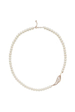 Yaprak Taşlı Doğal İnci Kolye | | Birinci1926