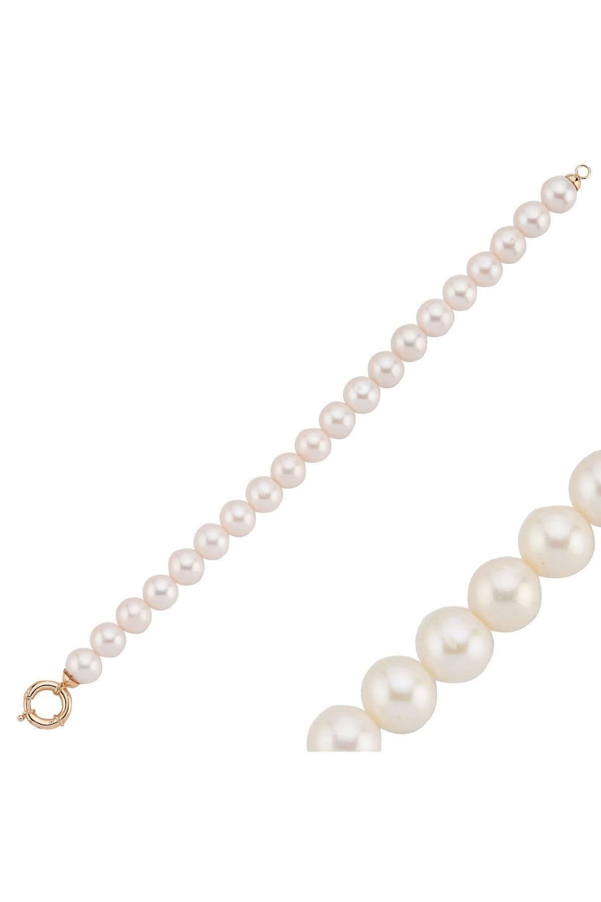 Denizci Kilit Doğal İnci Kolye Bileklik İkili Set | | Birinci1926