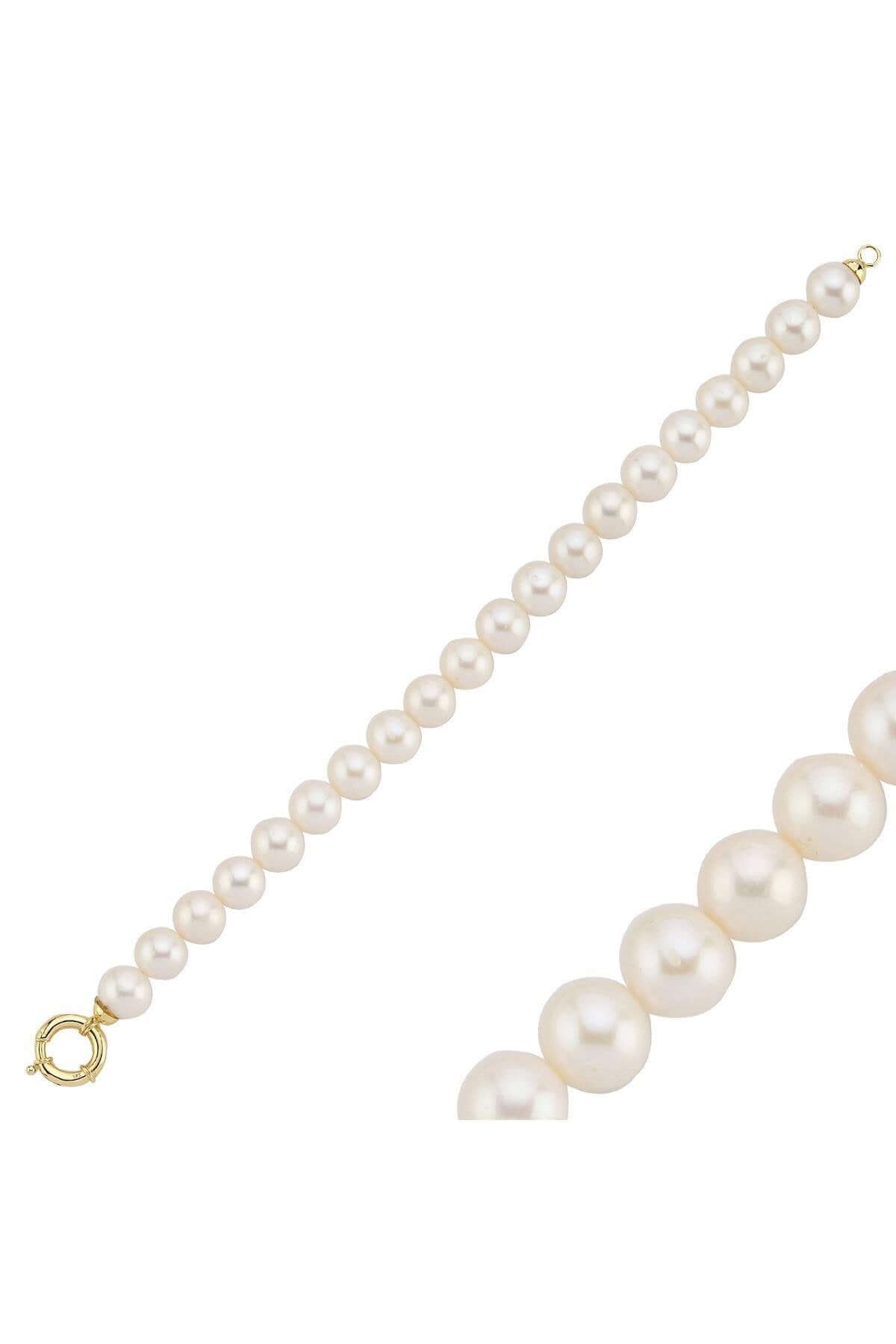 Denizci Kilit Doğal İnci Kolye Bileklik İkili Set | | Birinci1926