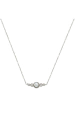 Çıtır Doğal İnci 0,11 Karat Pırlanta Kolye | | Birinci1926