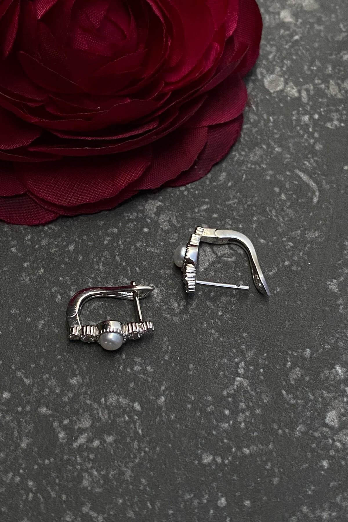 Çıtır Doğal İncili 0,22 Karat Pırlanta Küpe | | Birinci1926