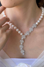 Zirkon Taşlı Doğal İnci Kolye | | Birinci1926