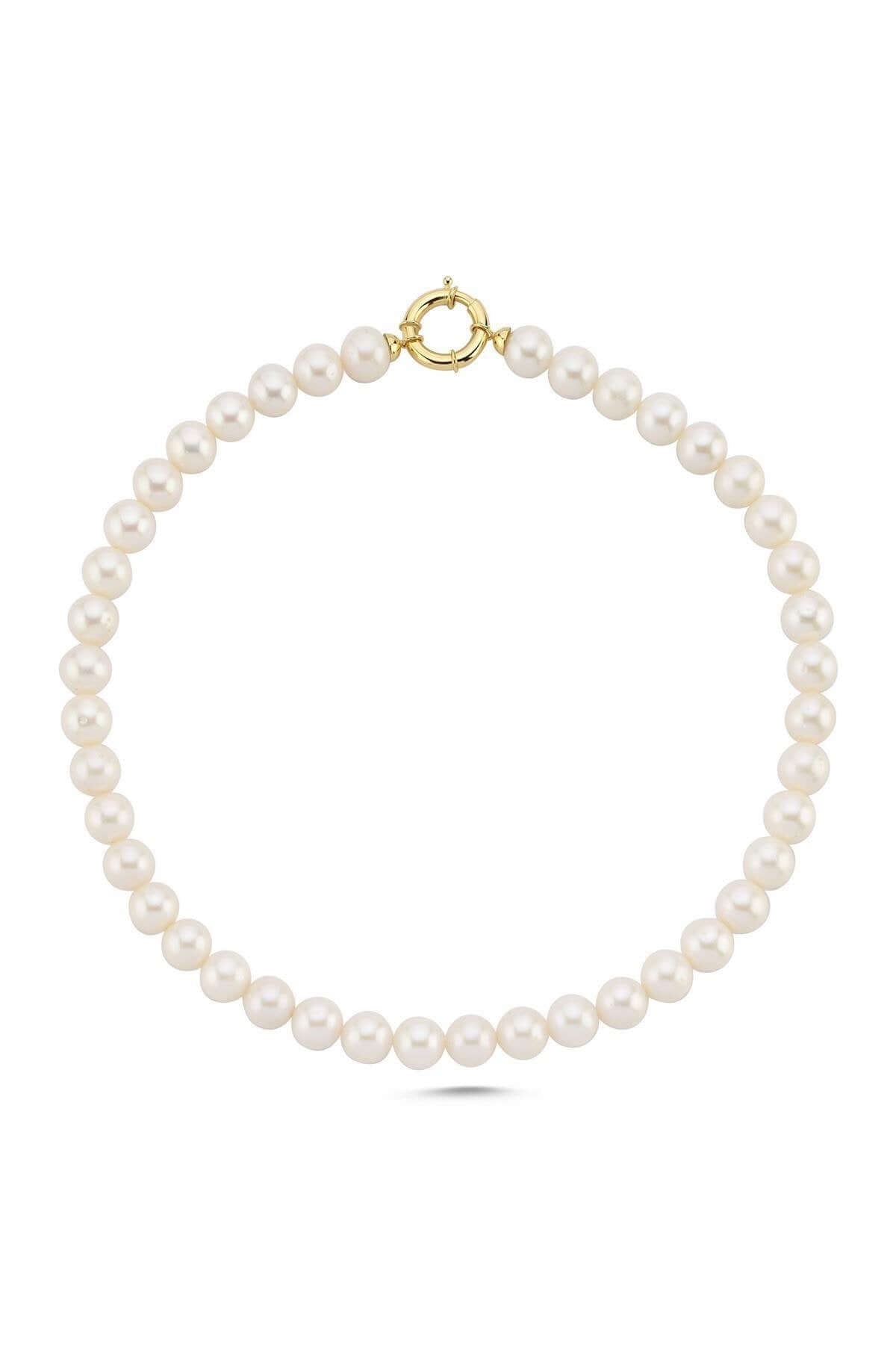 Sıralı Doğal İnci Kolye