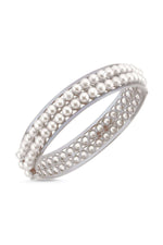 Çift Sıra Doğal İnci Kelepçe Bileklik | | Birinci1926