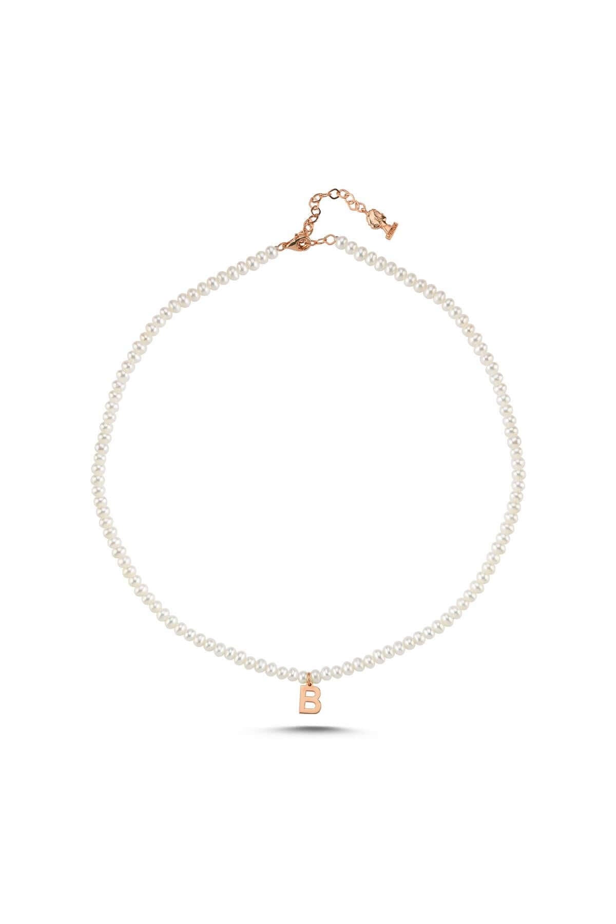 Harfli Doğal İnci Kolye | | Birinci1926