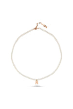 Harfli Doğal İnci Kolye | | Birinci1926