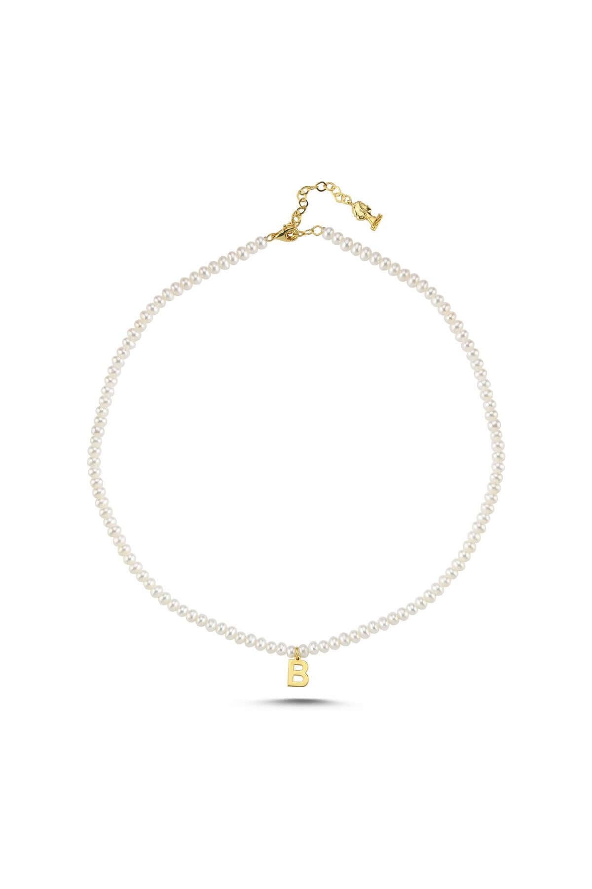 Harfli Doğal İnci Kolye | | Birinci1926