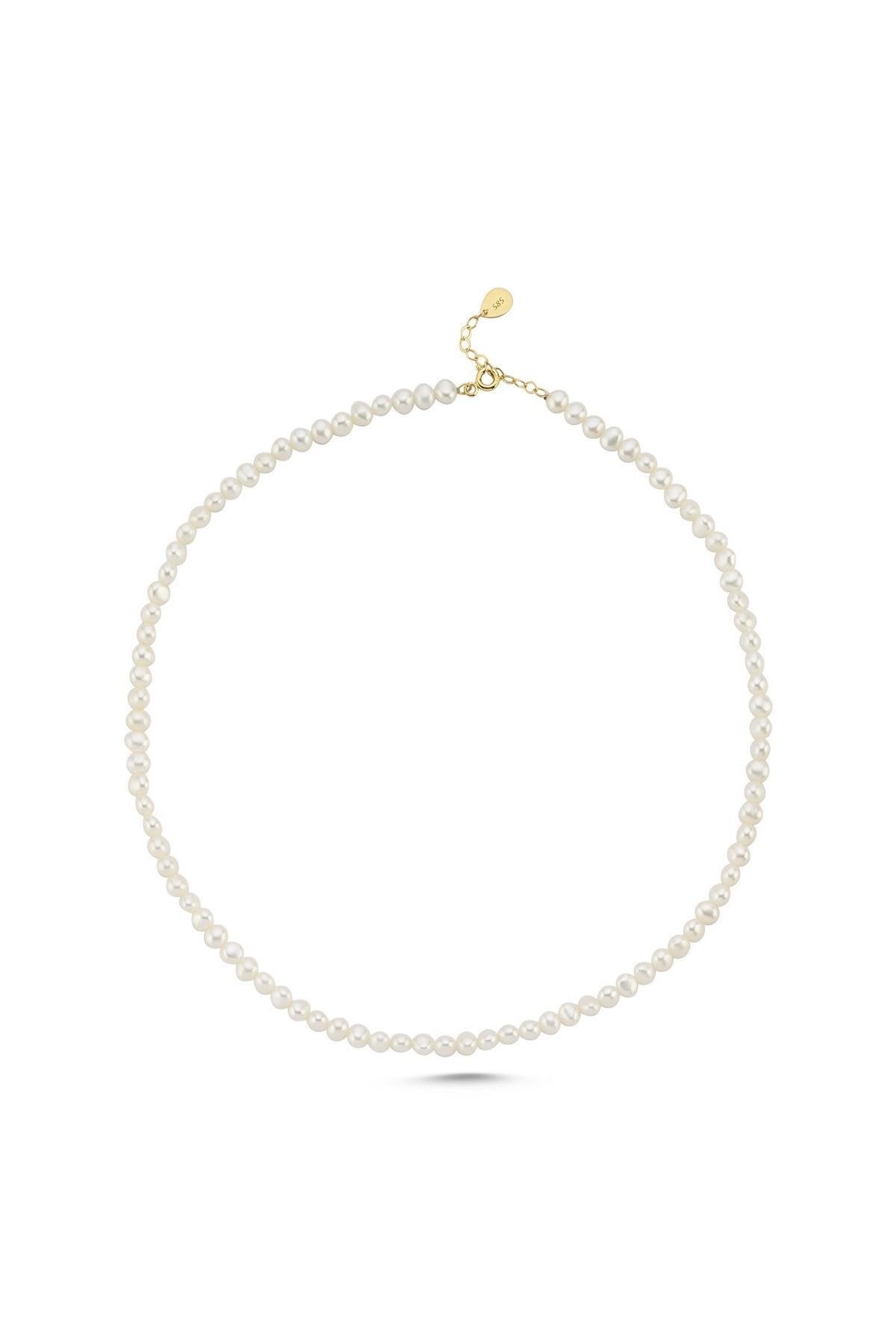 Sıralı Doğal İnci Erkek Kolye | | Birinci1926