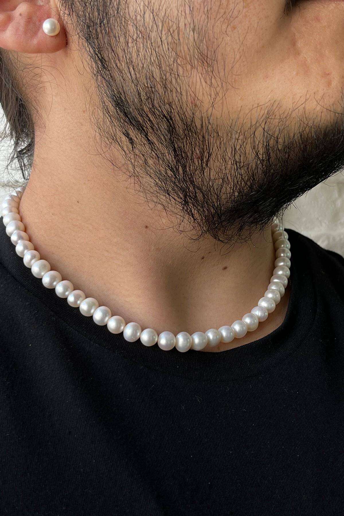 Doğal İnci Erkek Kolye | | Birinci1926