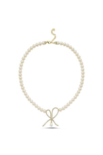 Fiyonklu Damla Sallantılı Doğal İnci Kolye | | Birinci1926