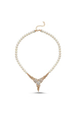 Zirkon Taşlı Doğal İnci Kolye | | Birinci1926