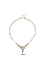 Zirkon Taşlı Doğal İnci Kolye | | Birinci1926