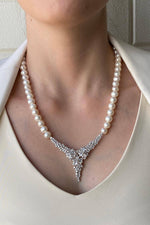 Zirkon Taşlı Doğal İnci Kolye | | Birinci1926