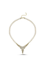 Zirkon Taşlı Doğal İnci Kolye | | Birinci1926