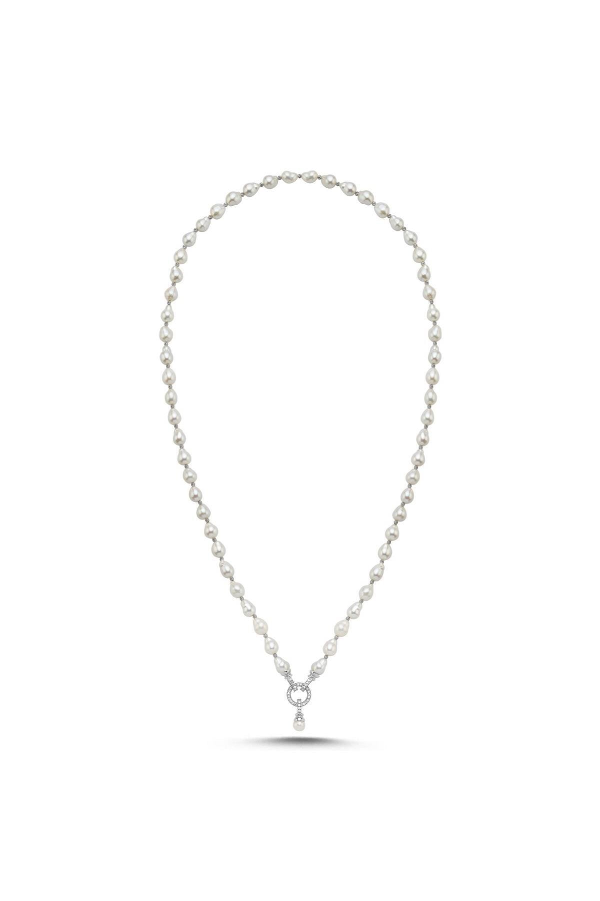 Halka Kilitli Dorikalı Doğal İnci Kolye | | Birinci1926