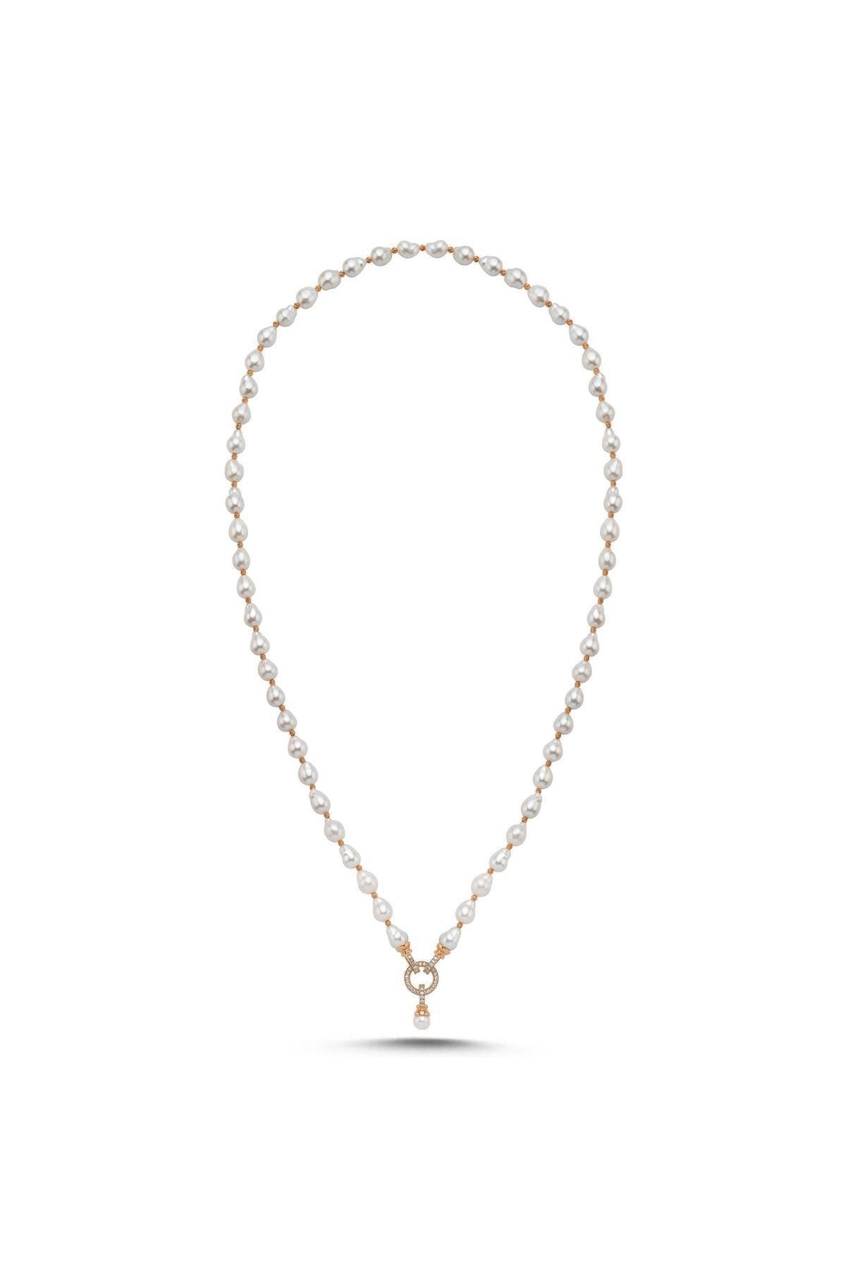 Halka Kilitli Dorikalı Doğal İnci Kolye | | Birinci1926