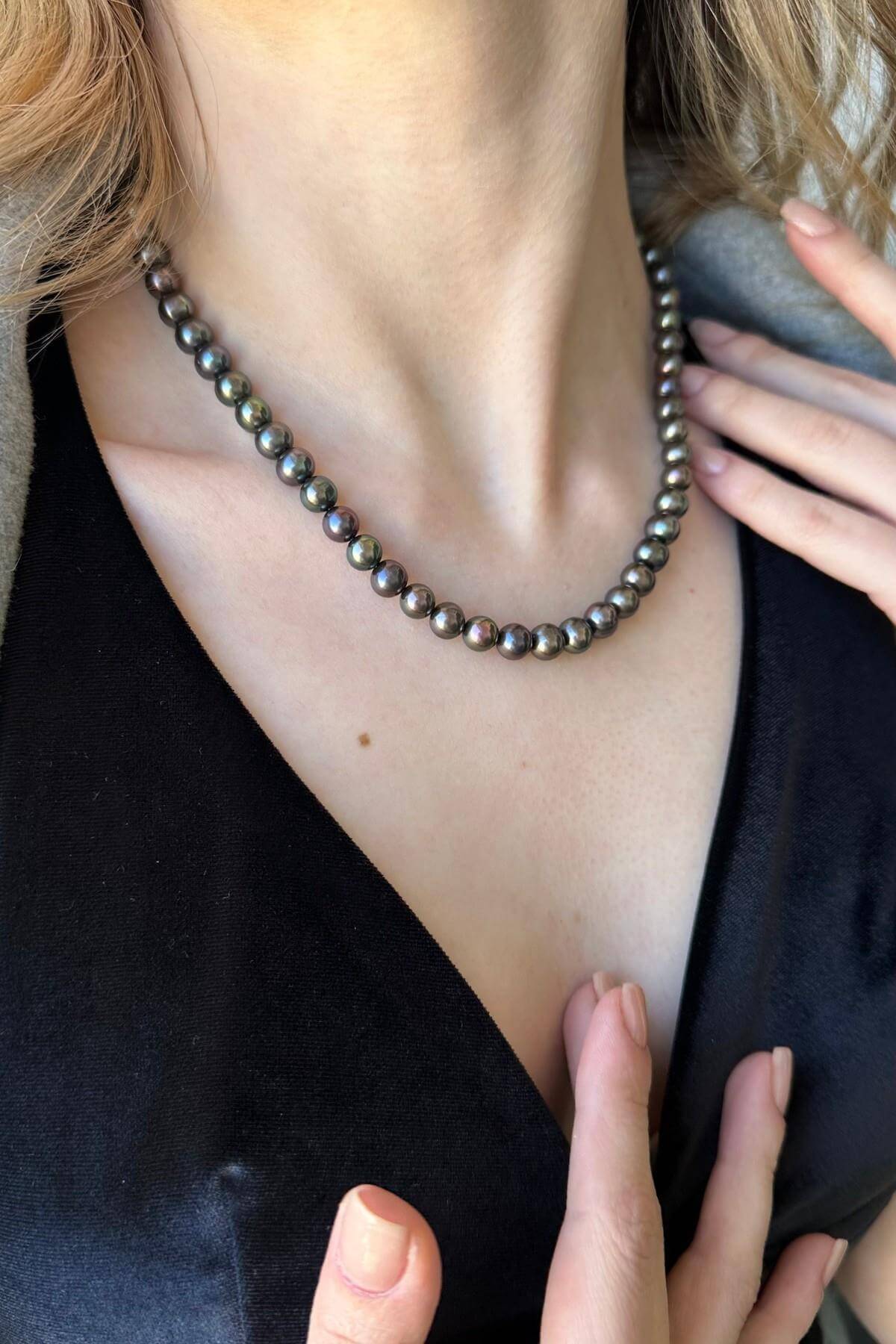 Sıralı Doğal Kültür İncisi Kolye | | Birinci1926