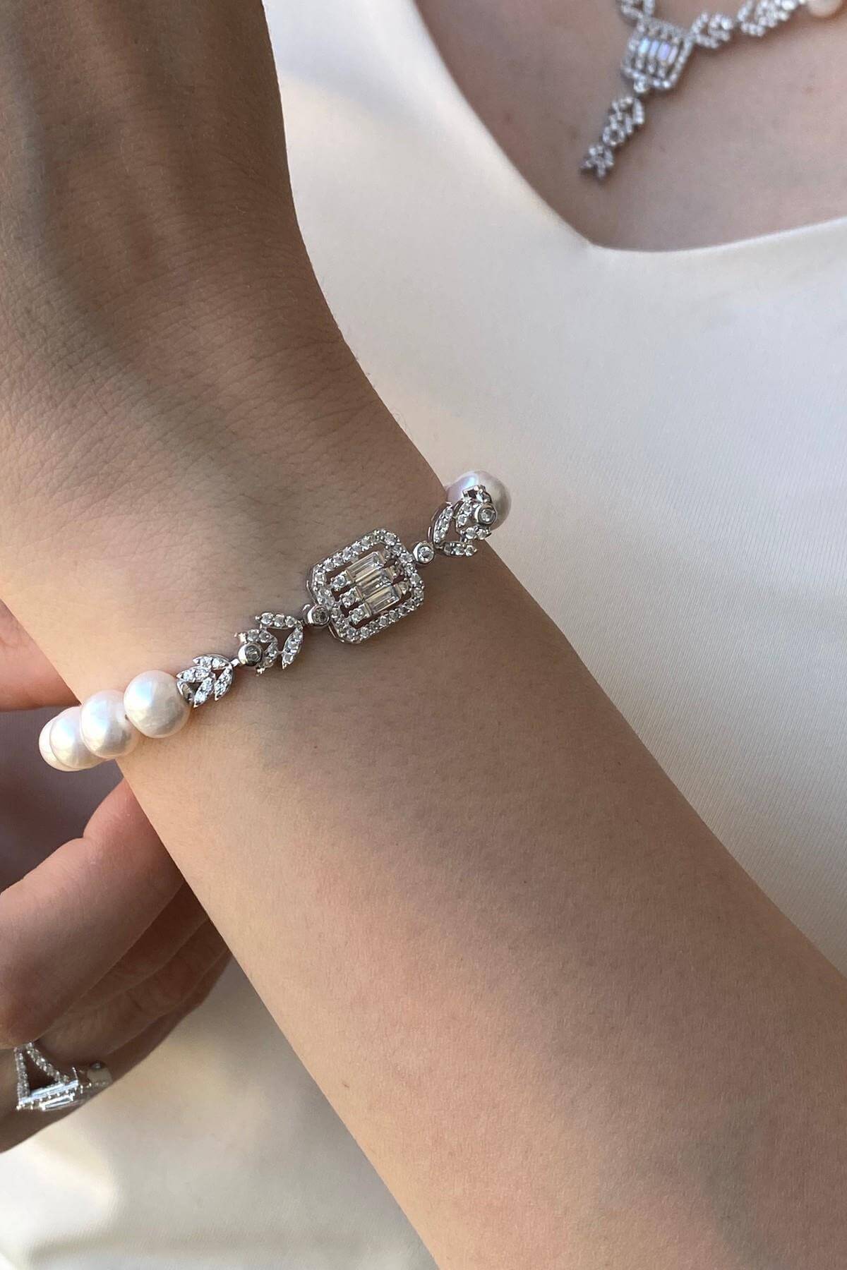 Baget Kesim Doğal İnci Bileklik | | Birinci1926