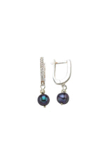 Zirkon Taşlı Doğal İnci Küpe | | Birinci1926