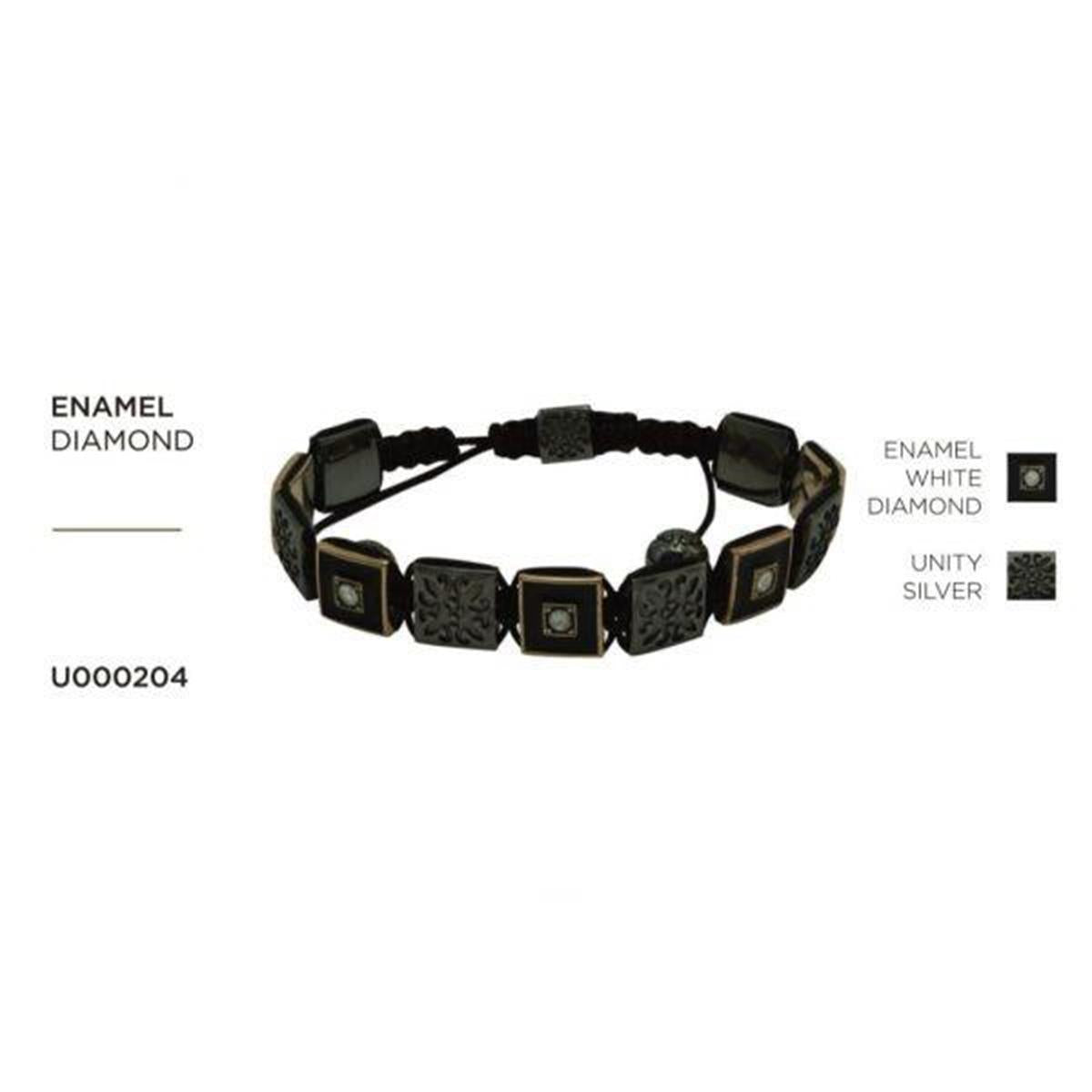 0,50 Ct Pırlantalı Erkek Bileklik