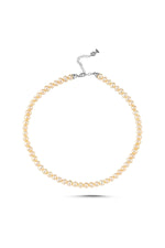 Şeftali Tonu Doğal İnci Kolye | | Birinci1926