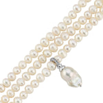 3 Sıra Barok Uçlu Doğal İnci Kolye | | Birinci1926