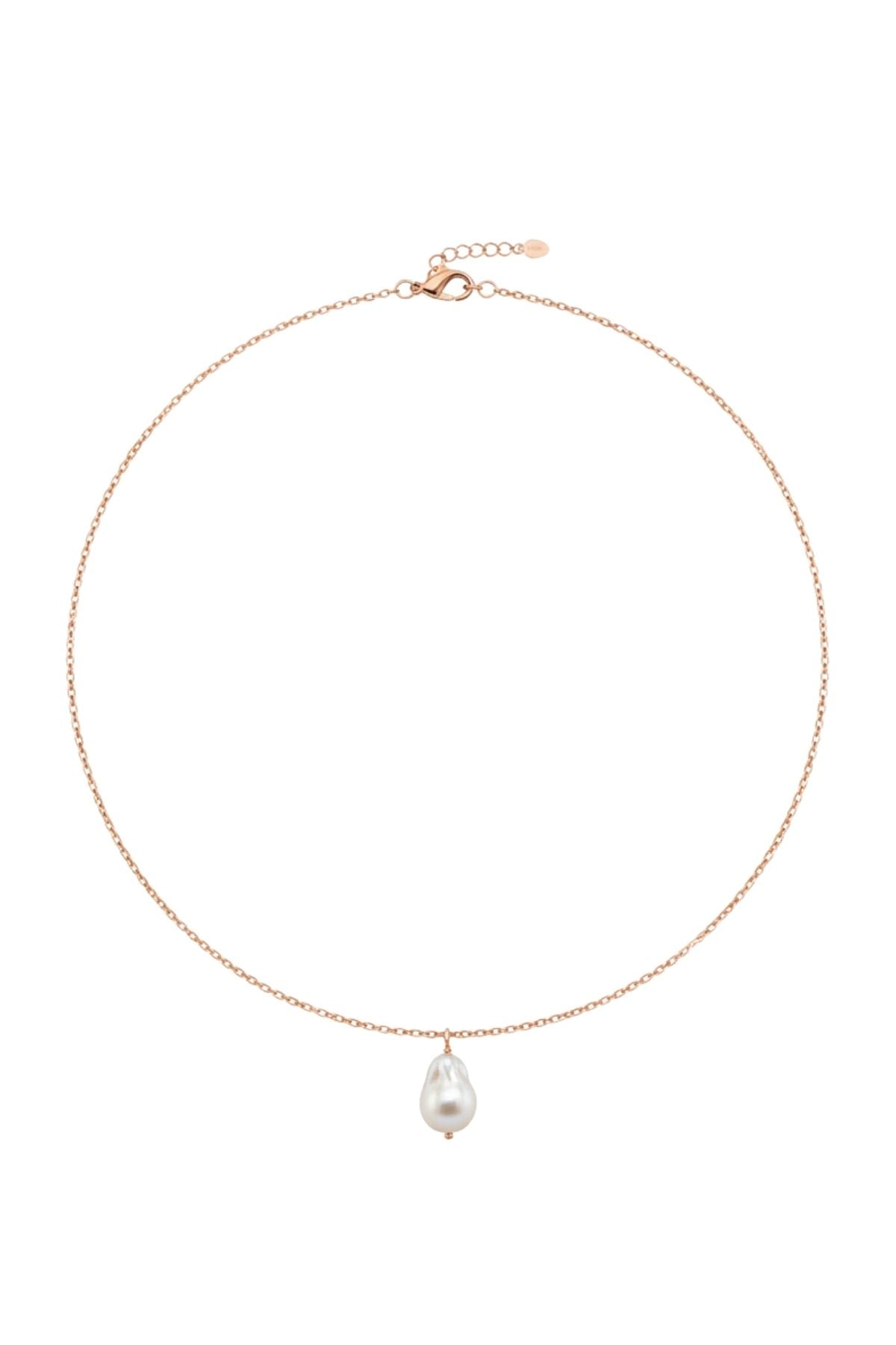 Tek Damla İnci Kolye