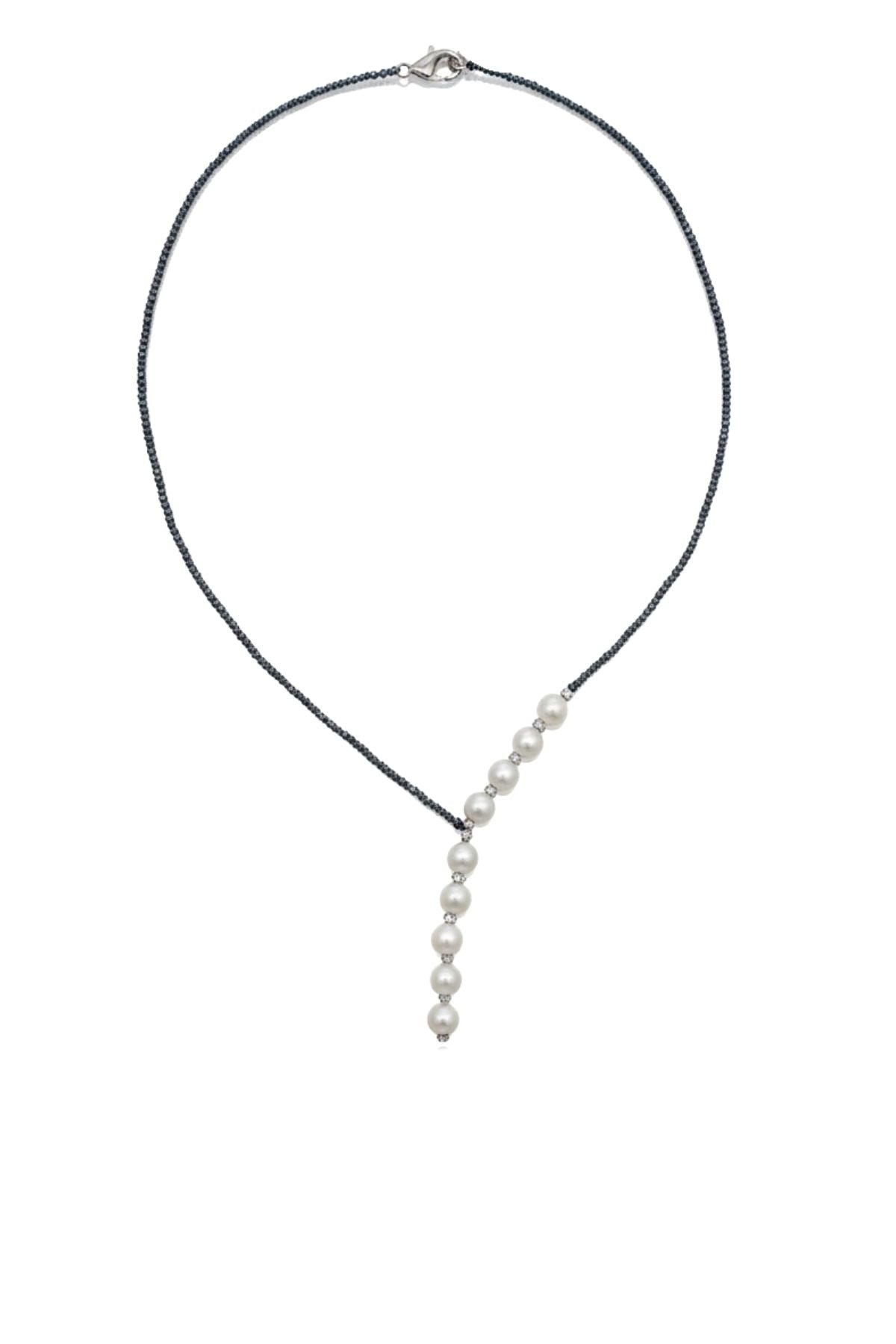 Sıralı İnci Zarafet Kolyesi