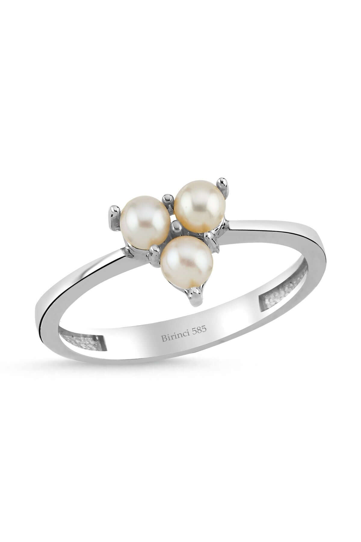 Tria Doğal İncili Üçgen Yüzük | | Birinci1926